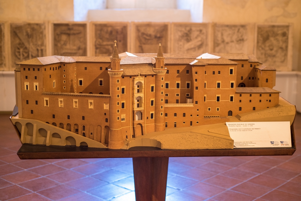 model of Ducal Palace