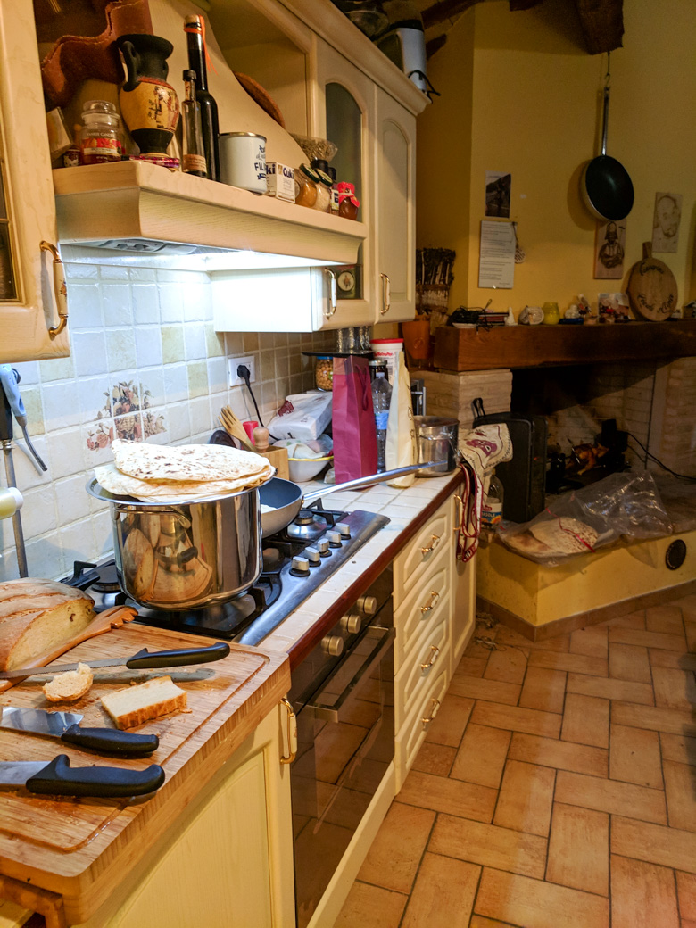 Filippo's kitchen