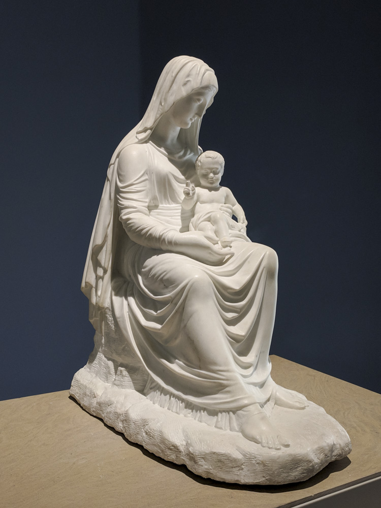 Madonna and Child statue