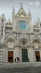 link to video with view of Il Duomo di Siena