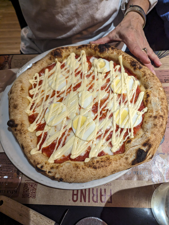 Rossini Pizza - see description above
