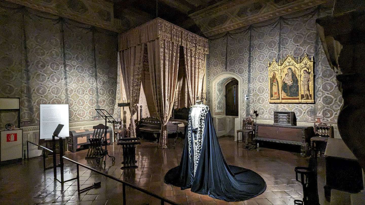 The Francesca room, as described above