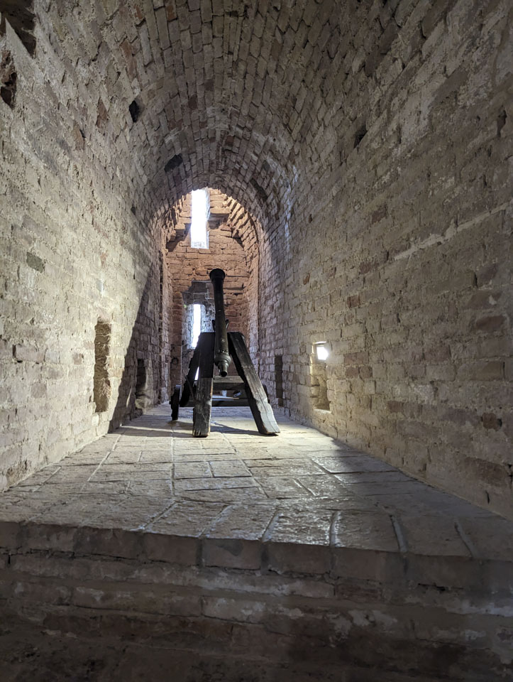 One of the weapons in the Rocca