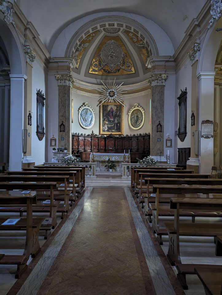Interior of Church SS. Pietro e Paterniano