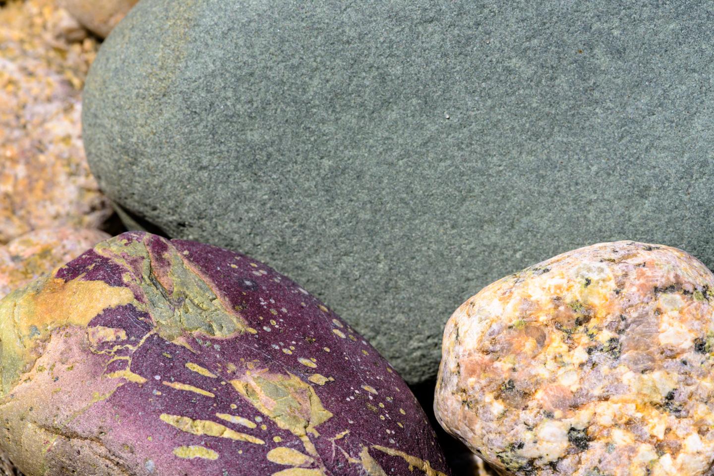 Colorful rocks